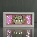 Light Box Led Papel 3D Anime Demon Slayer