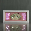 Light Box Led Papel 3D Anime Demon Slayer