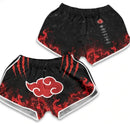 Conjunto de biquíni e shorts akatsuki Anime naruto