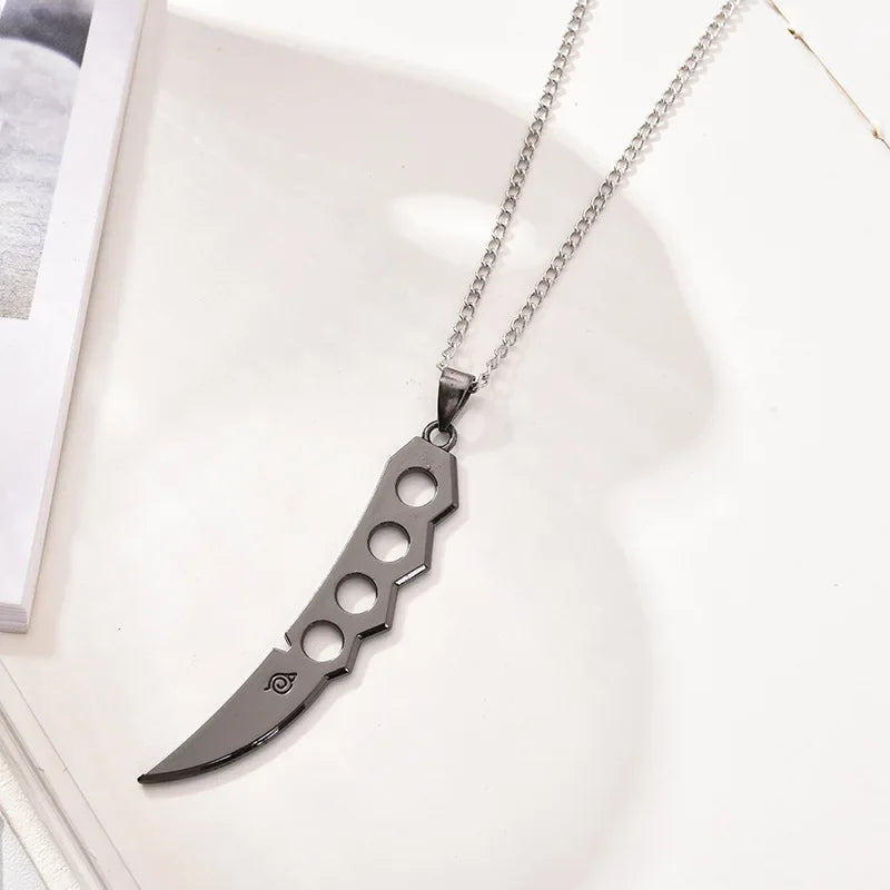 Colar Naruto, Kakashi, Kunai, Zumaki, Shuriken,