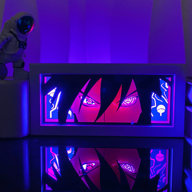 Light Box Led Papel 3D Anime