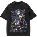 Camiseta jinx Anime Arcane
