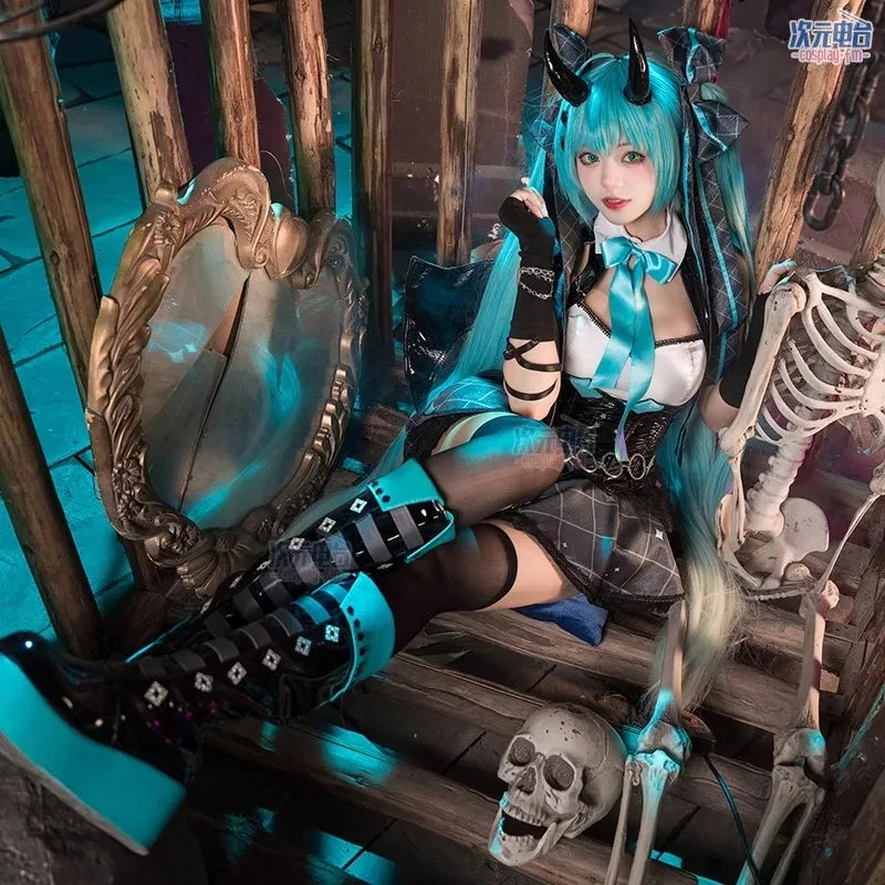 Cosplay Hatsune Miku Versão Succubus