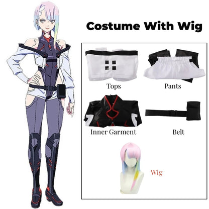 Cosplay Lucy Anime Cyberpunk