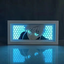 Light Box Led Papel 3D Anime Bluue Lock