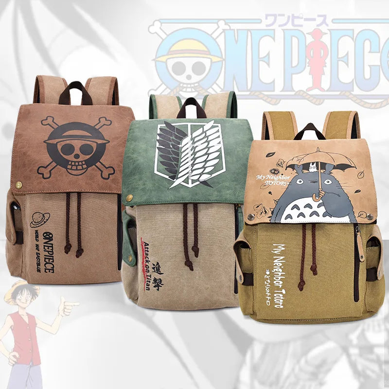 Mochila Periférica Anime one piece, KOT, 1 Pc