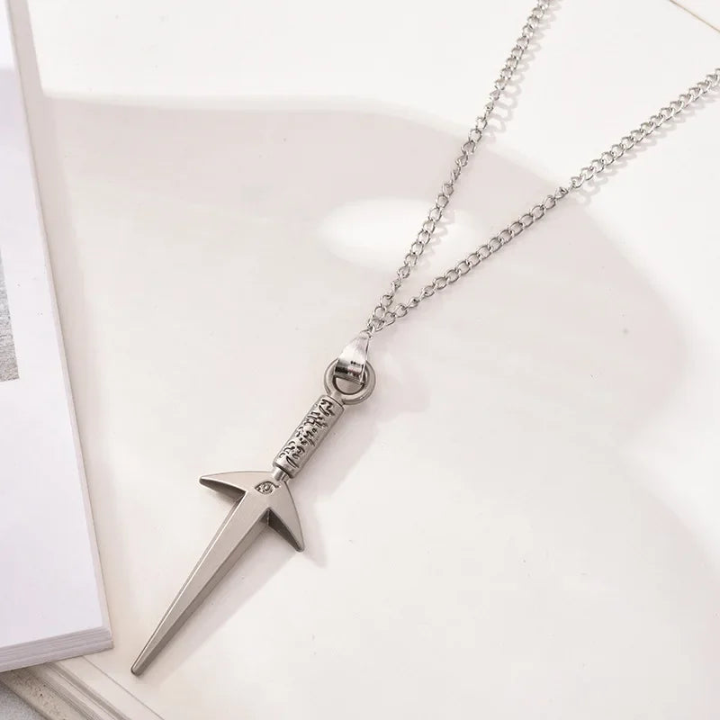 Colar Naruto, Kakashi, Kunai, Zumaki, Shuriken,