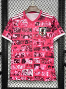 Camiseta de futebol japao estilo manga