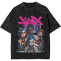 Camiseta jinx Anime Arcane