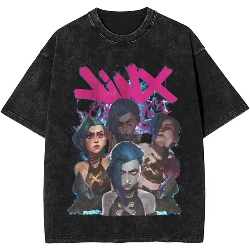 Camiseta jinx Anime Arcane