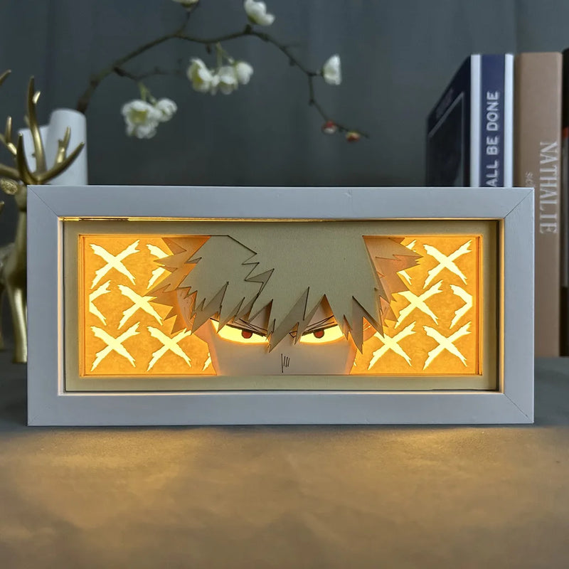 Light Box Led Papel 3D Anime tokyo revenge, Berserk, One piece, naruto