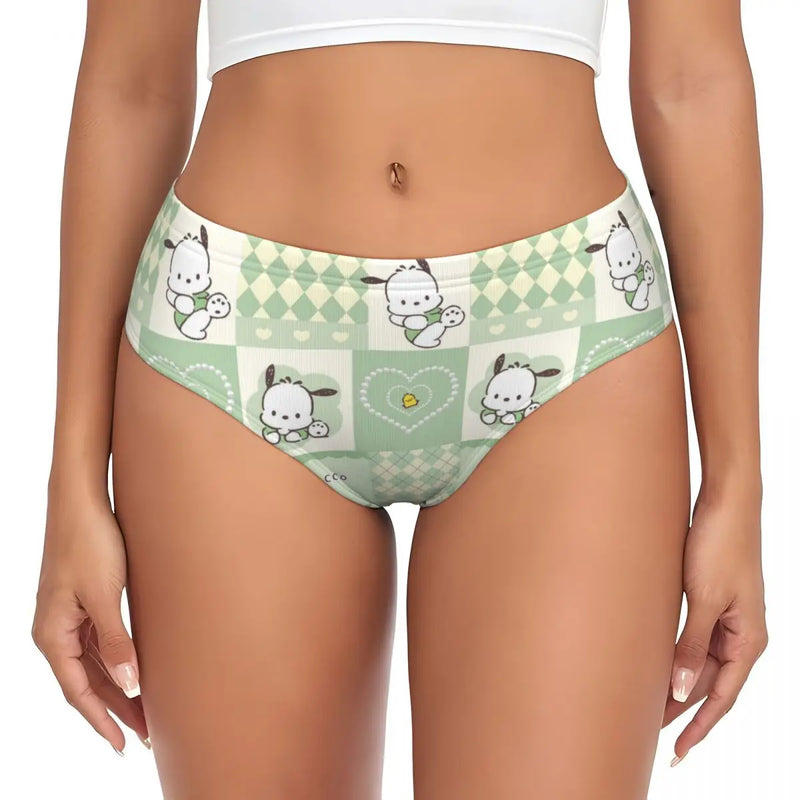 Calcinha Pochacco Estilo Kawaii