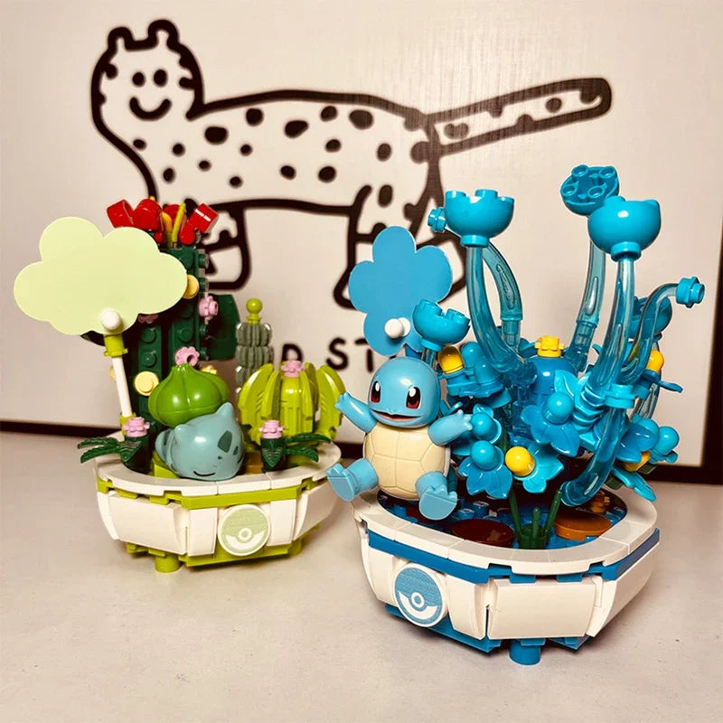 Lego Pokemon pikachu, charmander, squirtle, jigglypuff