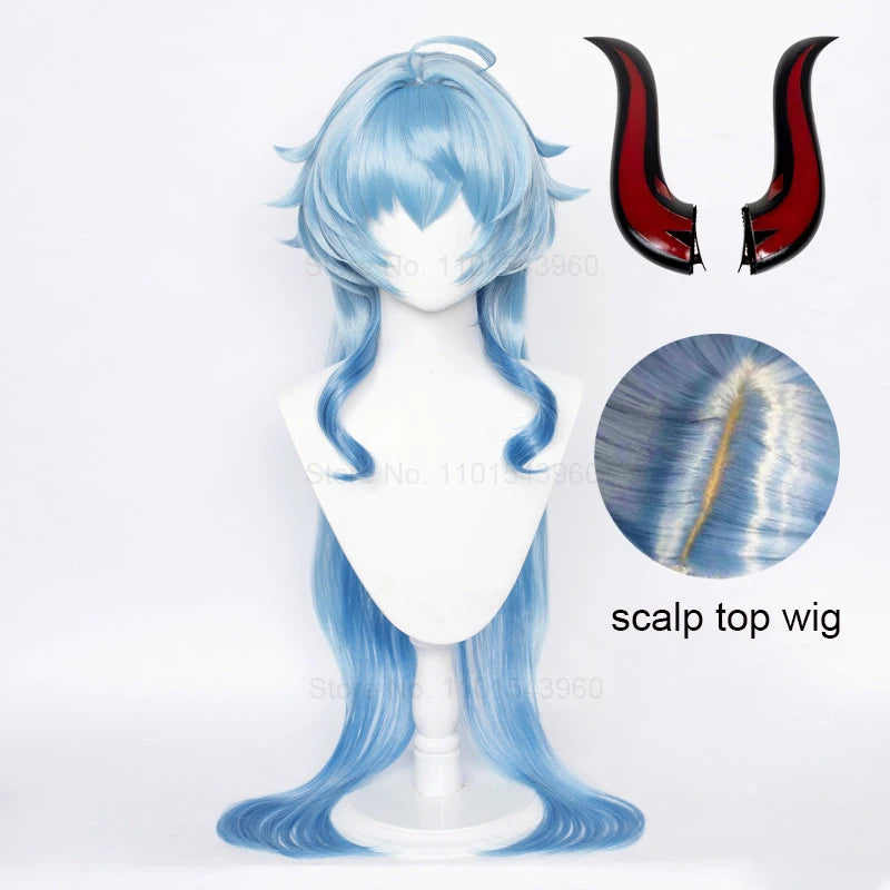 Peruca Ganyu Game genshin impact