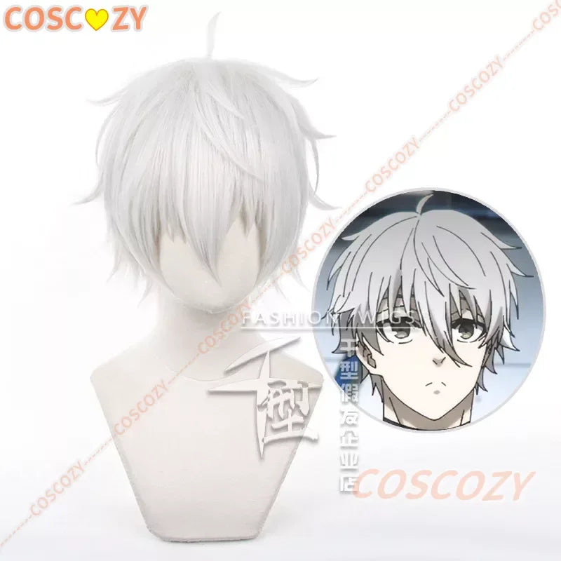 Peruca de Cosplay de  Bachira, Meguru, Hyoma, Chigiri, Nagi, Seishirou, Isagi, Yoichi, Mikage, Reo, Se, Itoshi, Kunigami Anime Blue Lock