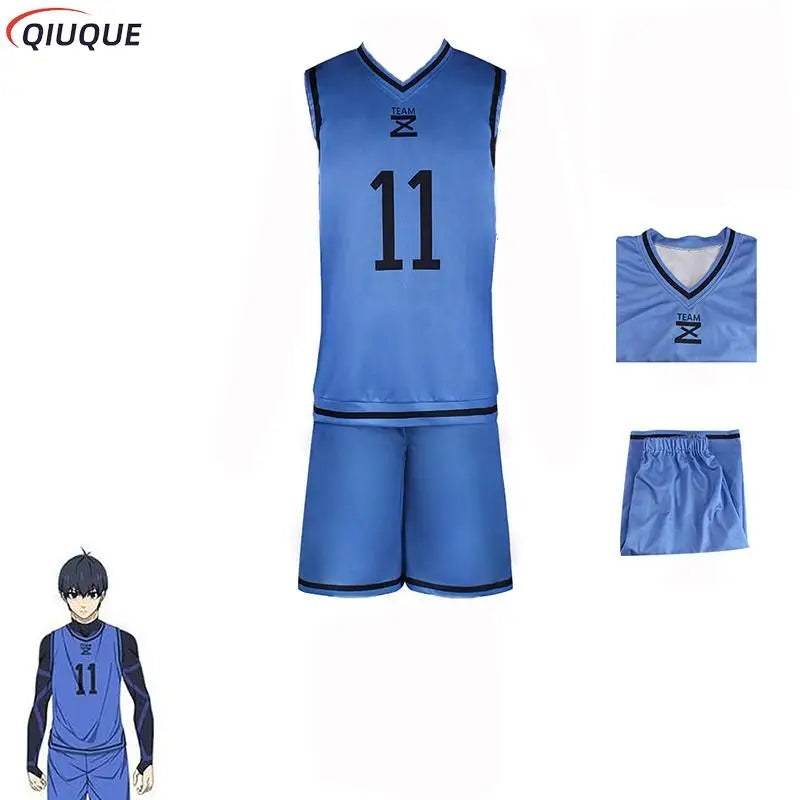 Cosplay Bachira Meguru, Chigiri Hyoma, Kunigami, Rensuke, Isagi, Yoichi Anime Blue lock