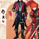 Cosplay Diluc Game Genshin Impact