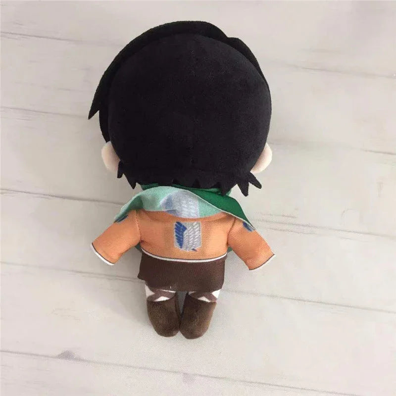 Pelucia Levi Ackerman, Mikasa, Eren Jaeger, Chibi, Anime attack on Titan