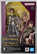 Action Figure frodo baggins & gollum Oficialmente bandai Filme Senhor Dos Aneis