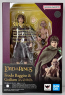Action Figure frodo baggins & gollum Oficialmente bandai Filme Senhor Dos Aneis