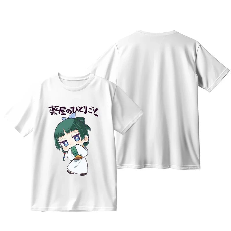 Verão anime o boticário diários oversized t camisa das mulheres dos homens o-pescoço manga curta engraçado tshirt maomao cosplay camisetas gráficas
