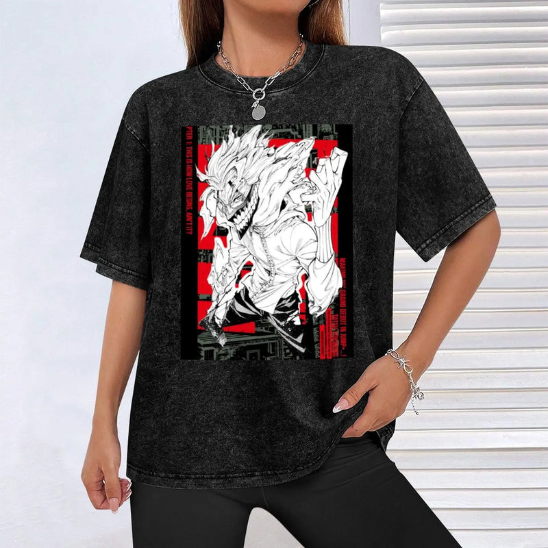 Camiseta com design de Ken Takakura Okarun Anime DanDaDan