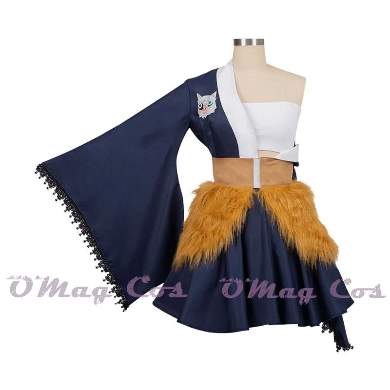 Cosplay hashibira inosuke Anime Demon slayer