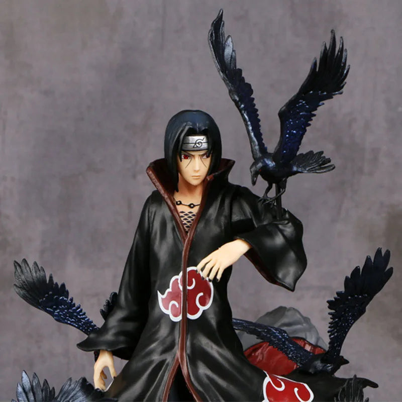 Action Figure Itachi Uchiha para Coleção Anime Naruto 28cm