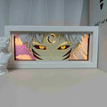 Luminária de luz em papel diversos anime