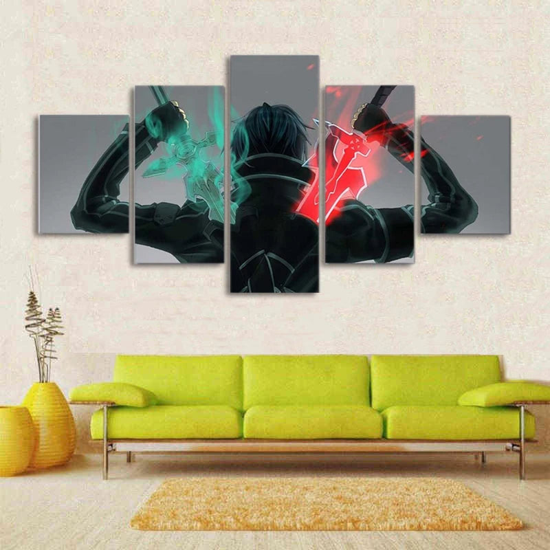 Quadro kirito sword art online