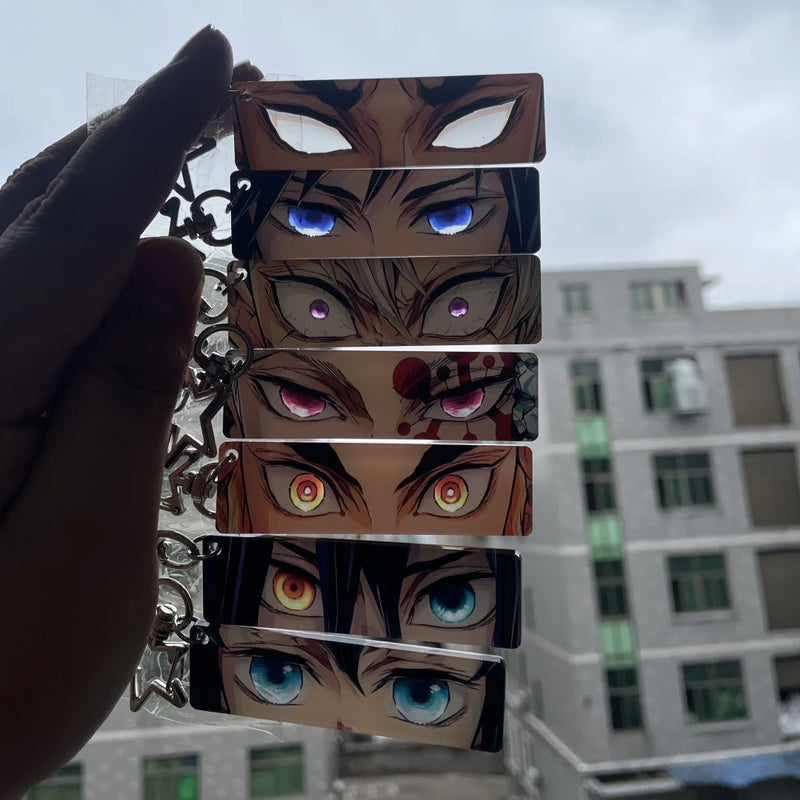 Chaveiro Acrílico hashiras Anime Demôn Slayer