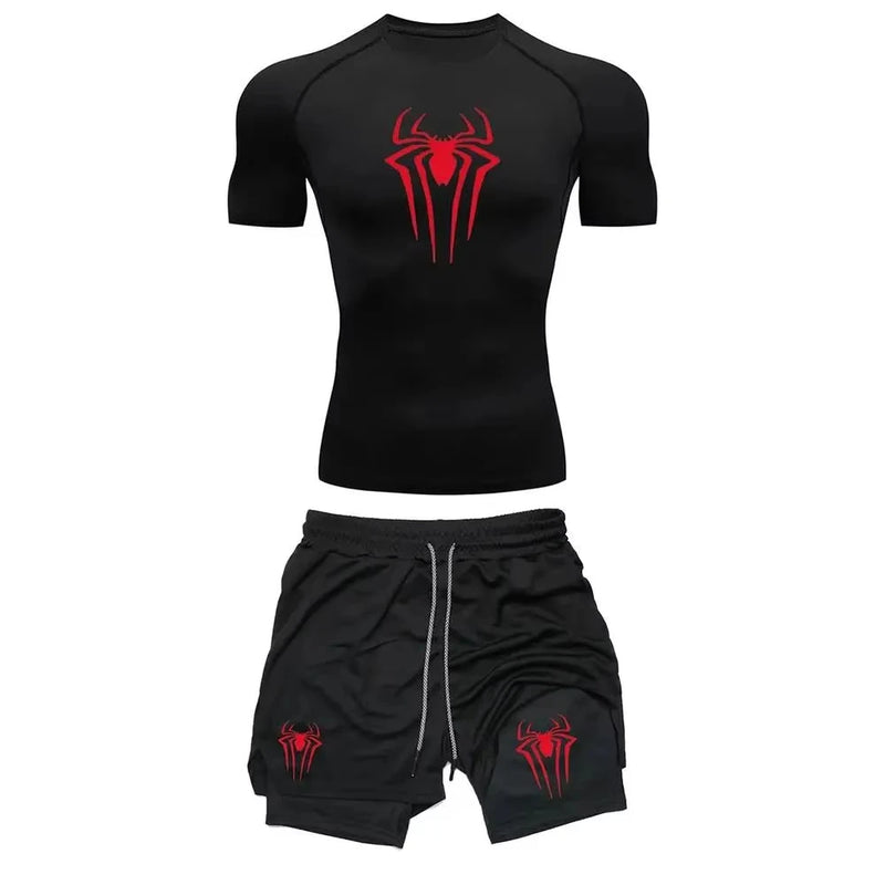 Conjunto de compressão do Homem Aranha
