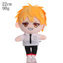 Pelúcia, Pochita Makima Denji Aki Power Plush Doll estilo Cartoon Anime Chainsaw Man 22cm