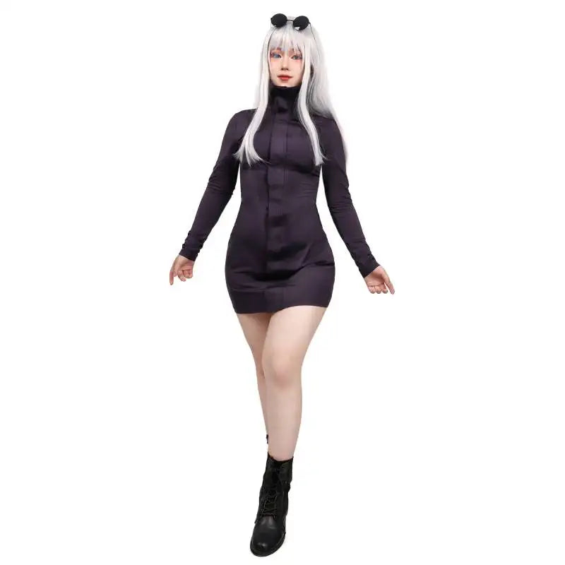 Cosplay Gojo Satoru versão feminina Anime JJK