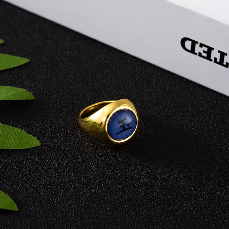 Anel Akatsuki Sharingan Rings Deidara Uchiha Itachi Anime Naruto