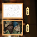 Quadro Jinx néon Led noturno Arcano