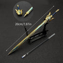 Caneta genshin impacto em metal