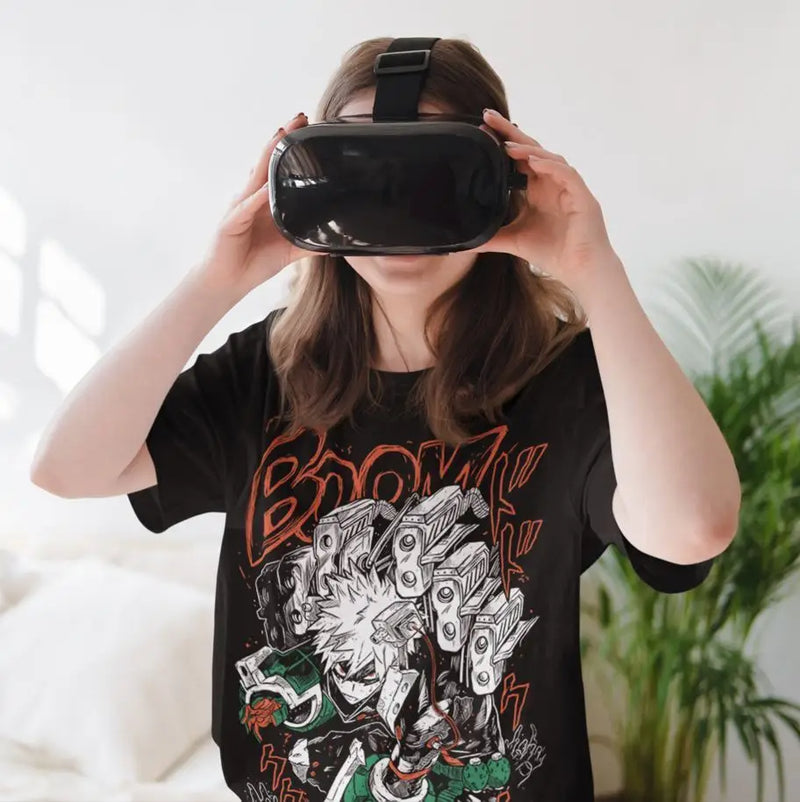 Camiseta Bakugo Katsuki Anime My Hero Academia
