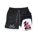 Shorts esportivos Majin Anime Dragon Ball