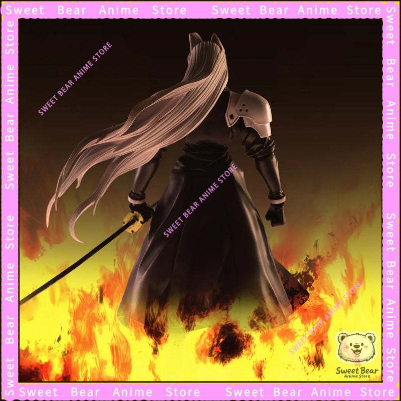 Em estoque quadrado enix final fantasia vii BRING ARTS Sephiroth figura de ação anime modelo brinquedos da moda boneca de mesa colecionáveis