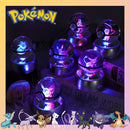 Figura Crystal Ball 3D  Pokeball, Rayquaza, Umbreon, Mew, Gengar, Idéia, Vulpix LeD