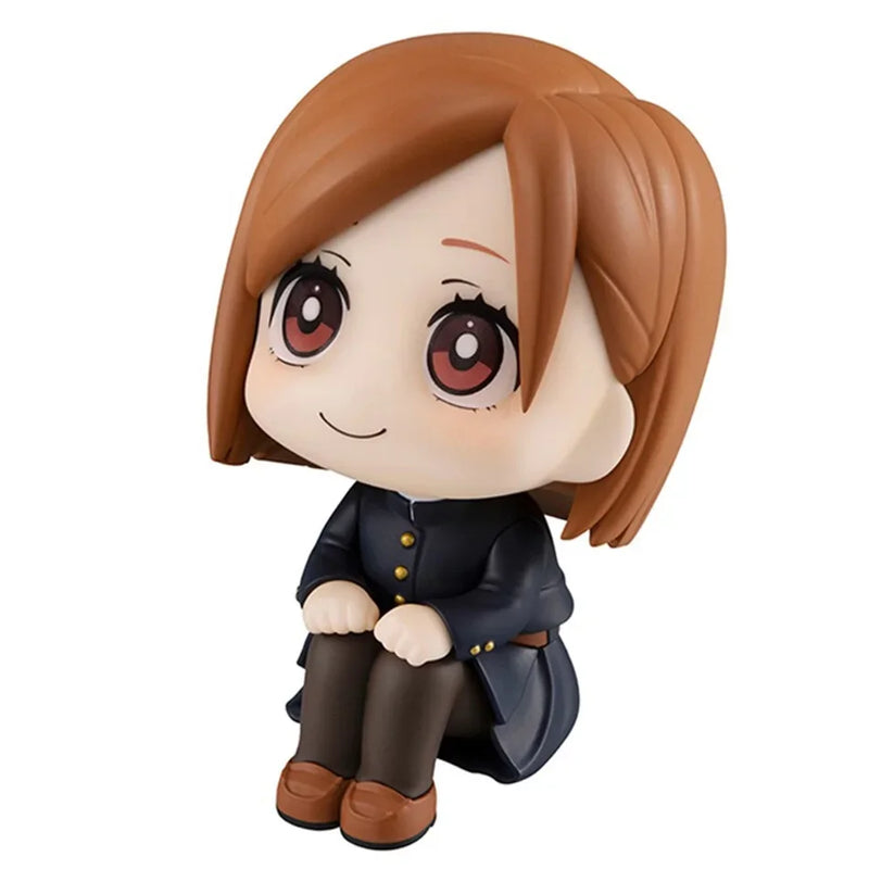 Action figure itadori yuji, gojo satori, fushiguro megumi, kugisaki anime jujutsu kaisen - 10 cm