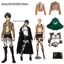 Cosplay Levi, Eren, Anime attack on titan