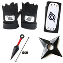 Acessórios Kakashi, Luvas, Máscara Kunai, Luvas Uchiha Anime Naruto