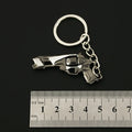 Valorant corpo a corpo reaver 2.0 karambit chaveiro para homem jogo periférico m4 samurai punhal modelo metal chaveiro pingente jóias presente