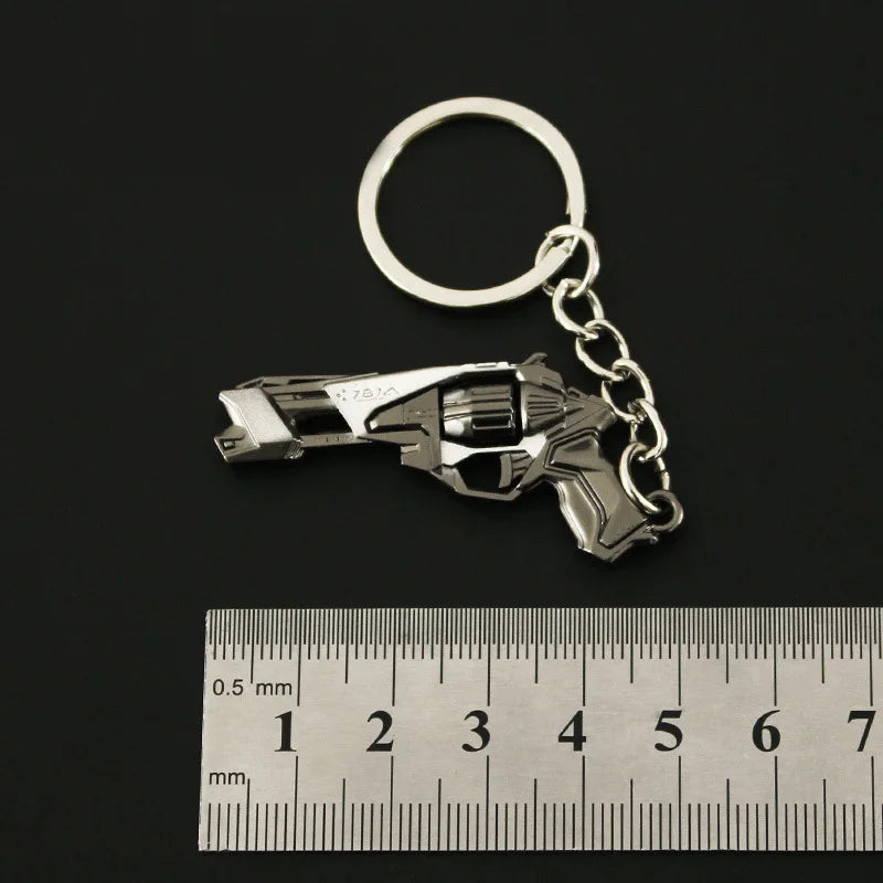 Valorant corpo a corpo reaver 2.0 karambit chaveiro para homem jogo periférico m4 samurai punhal modelo metal chaveiro pingente jóias presente