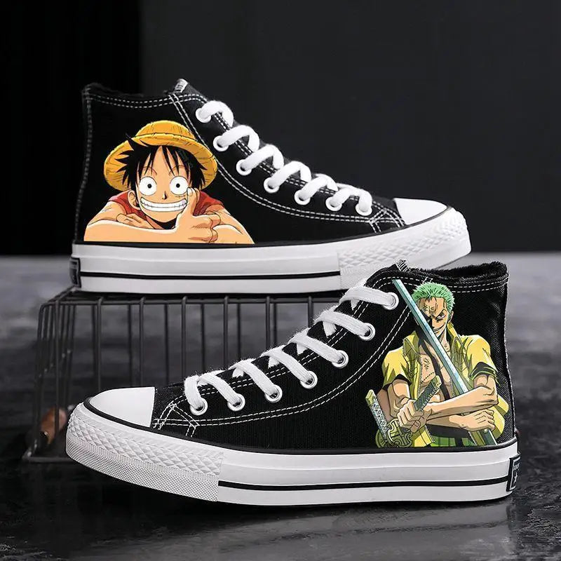 Tênis luffy/Ace/zoro Anime One Piece