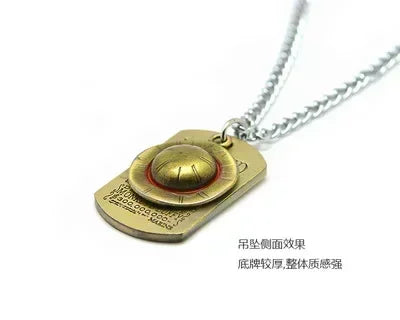 Colar com Luffy Pendentes Anime One Piece