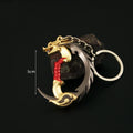 Valorant corpo a corpo reaver 2.0 karambit chaveiro para homem jogo periférico m4 samurai punhal modelo metal chaveiro pingente jóias presente