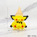 Action Figure Sorvete psyduck, bulbasaur, gengar, slowpoke snorlax, pikachu, pichu Anime Pokemon